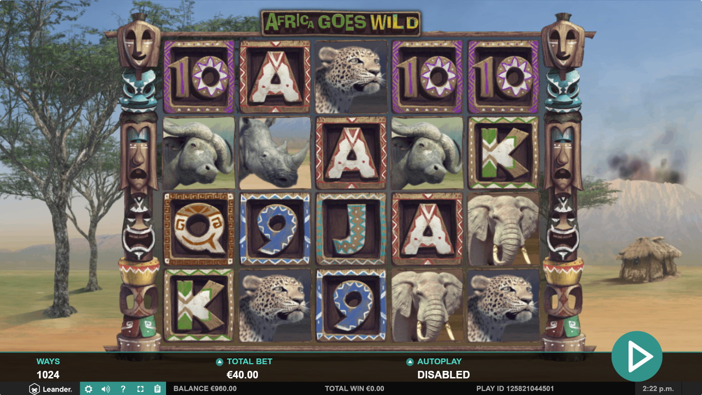 Africa Goes Wild Slot Game