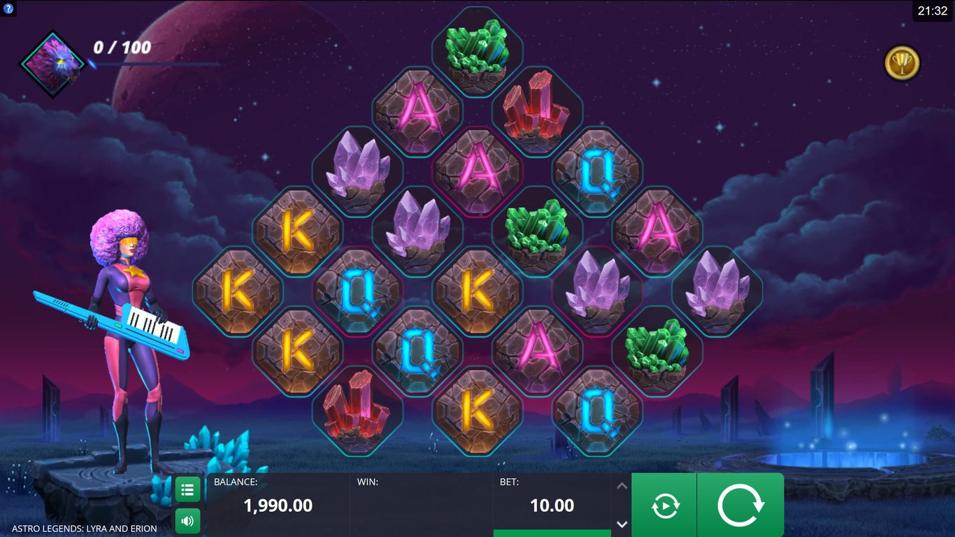 Astro Legends: Lyra and Erion Slot Game