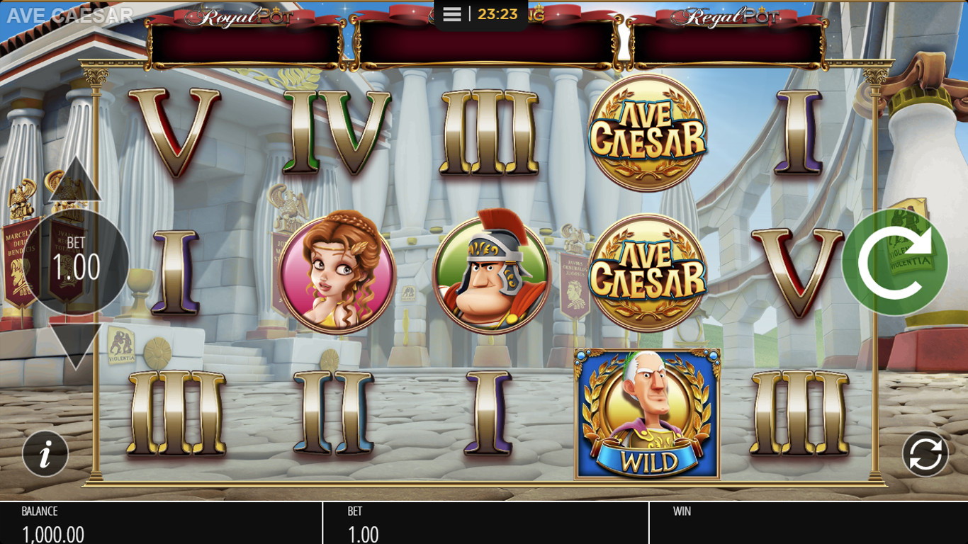 Ave Caesar Jackpot King Slot Game