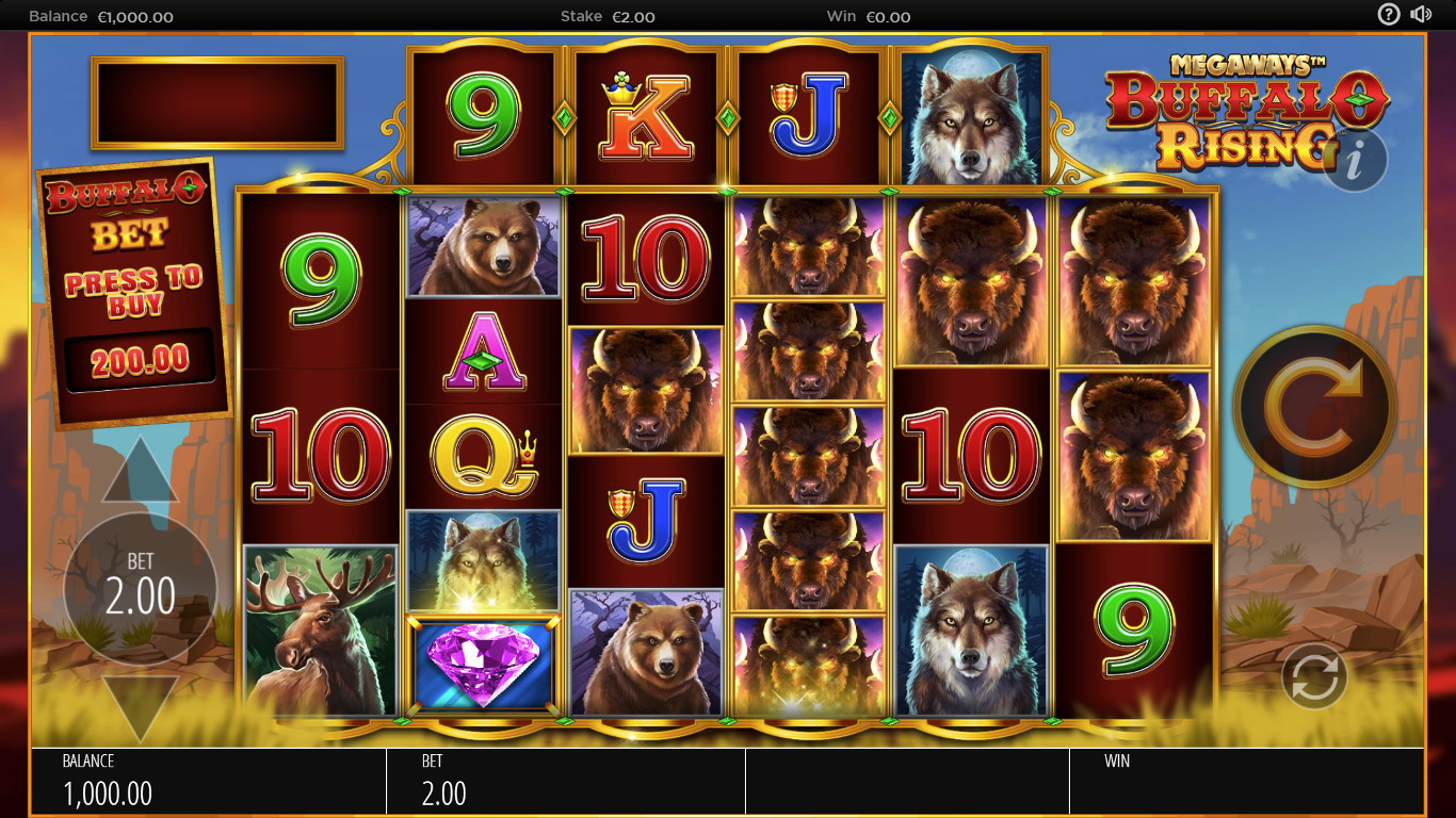 Buffalo Rising Megaways Slot Game