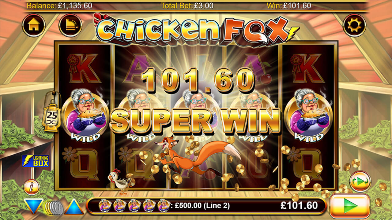 Chicken Fox Slot Game