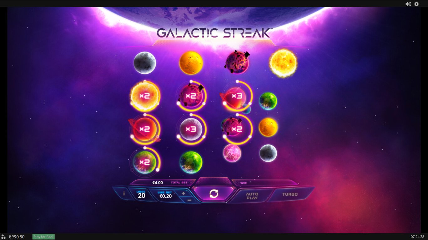 Galactic Streak Slot Game
