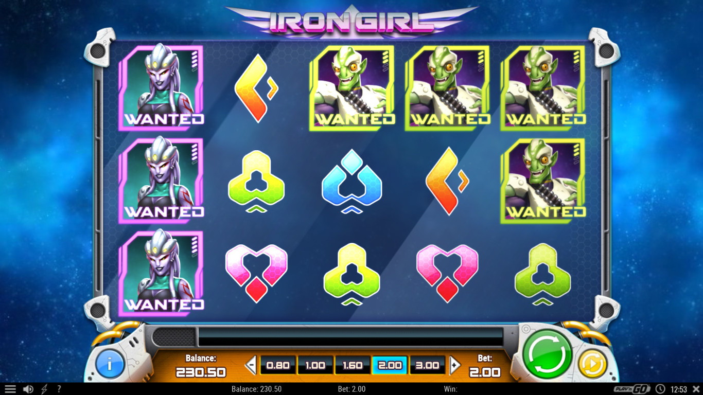 Iron Girl Slot Game