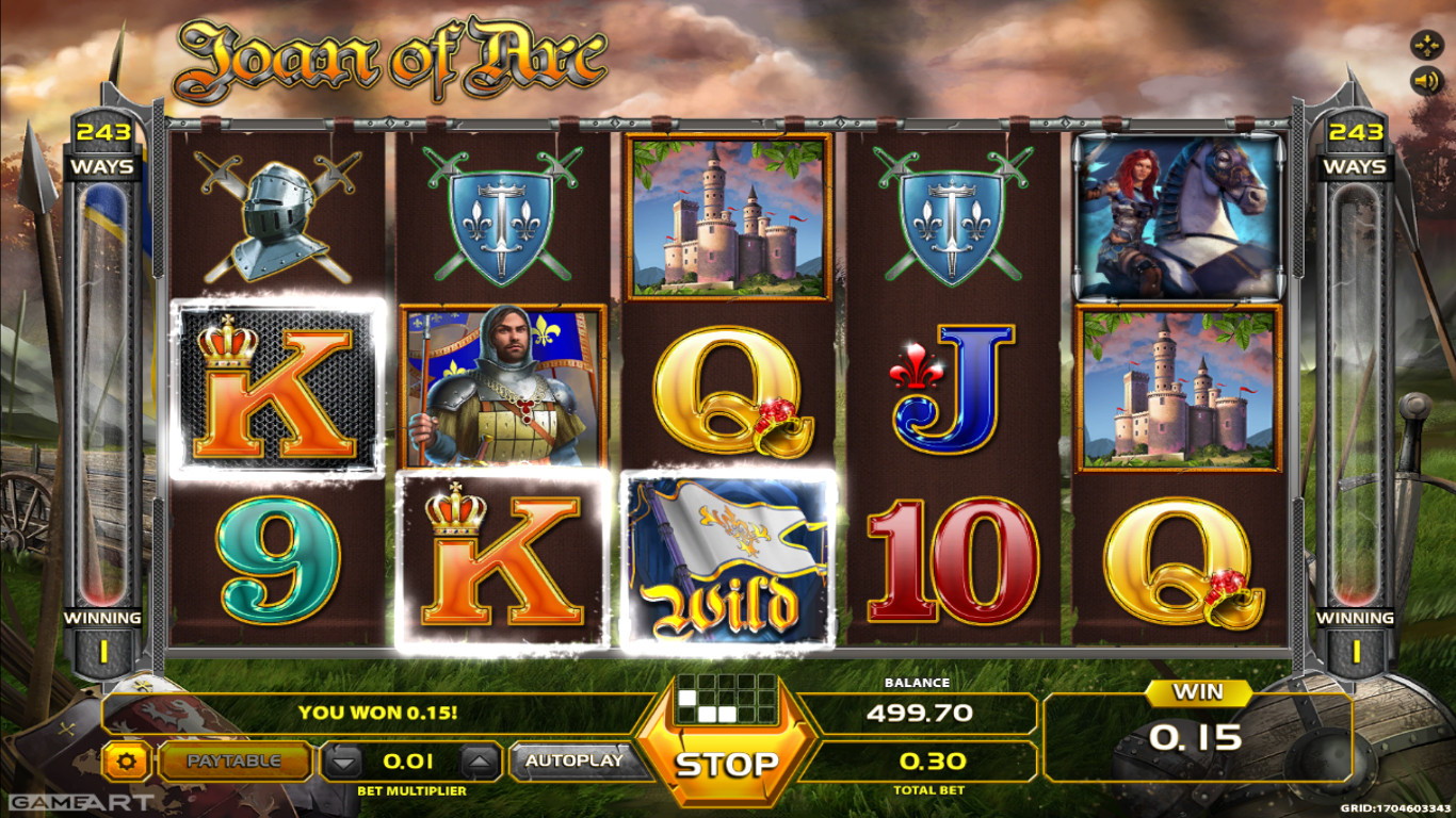 Joan of Arc Slot Game