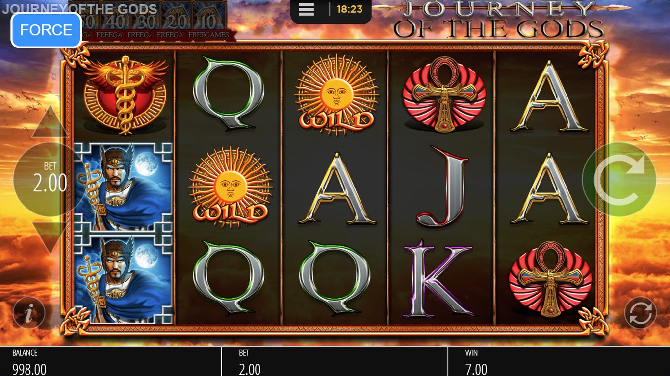Journey of the Gods Slot Game