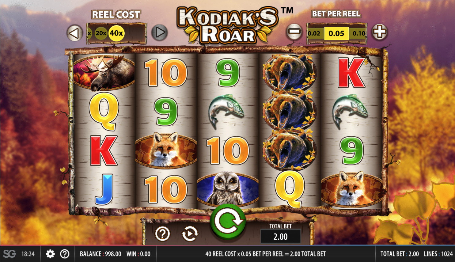 Kodiaks Roar Slot Game