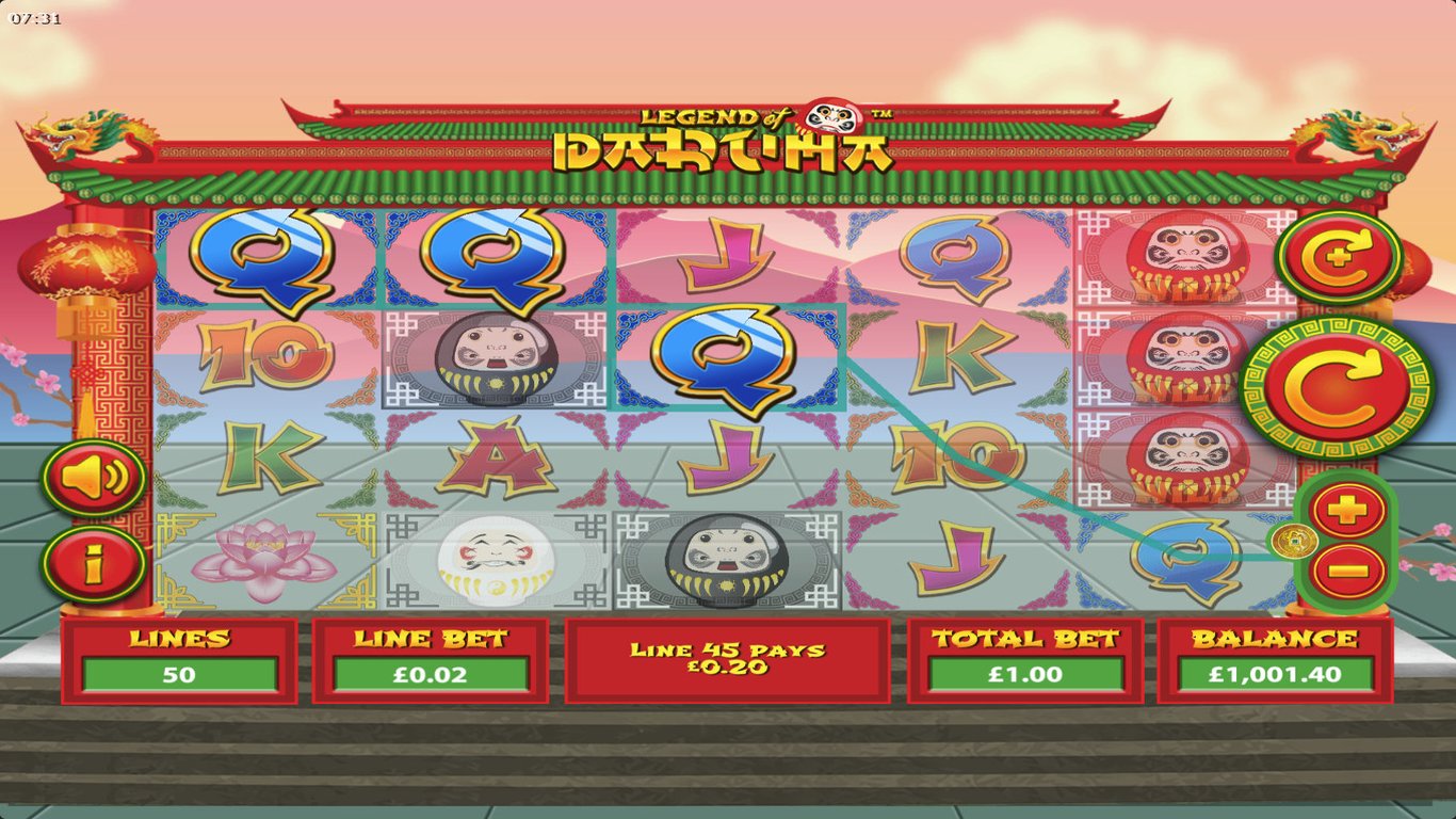 Legend of Daruma Slot Game