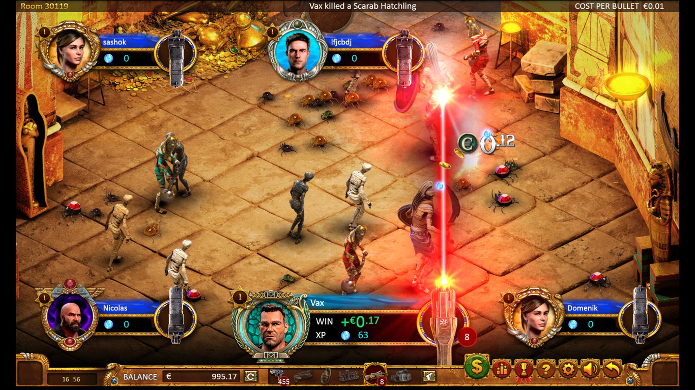 Max Quest Wrath of Ra Slot Game