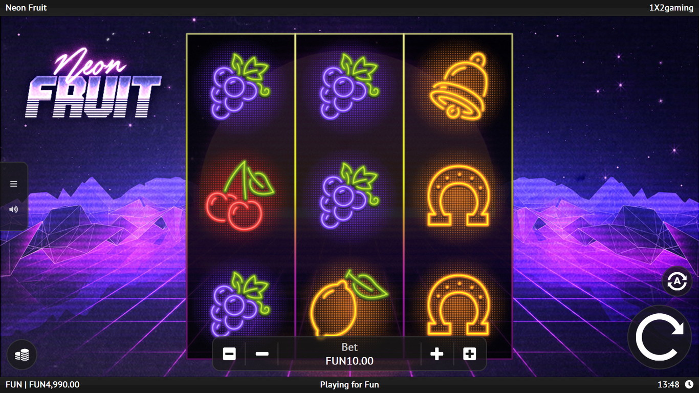 Neon Fruit Slot Game