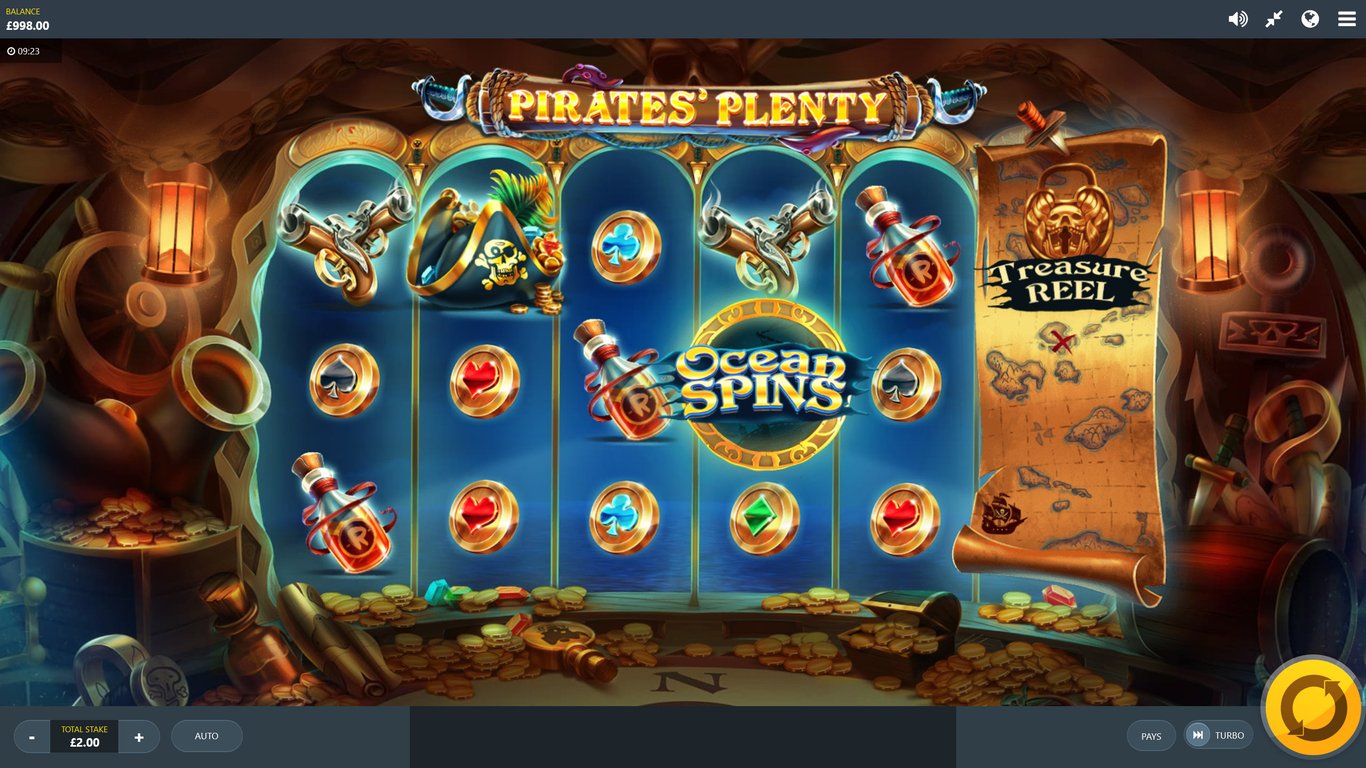 Pirates Plenty: The Sunken Treasure Slot Game