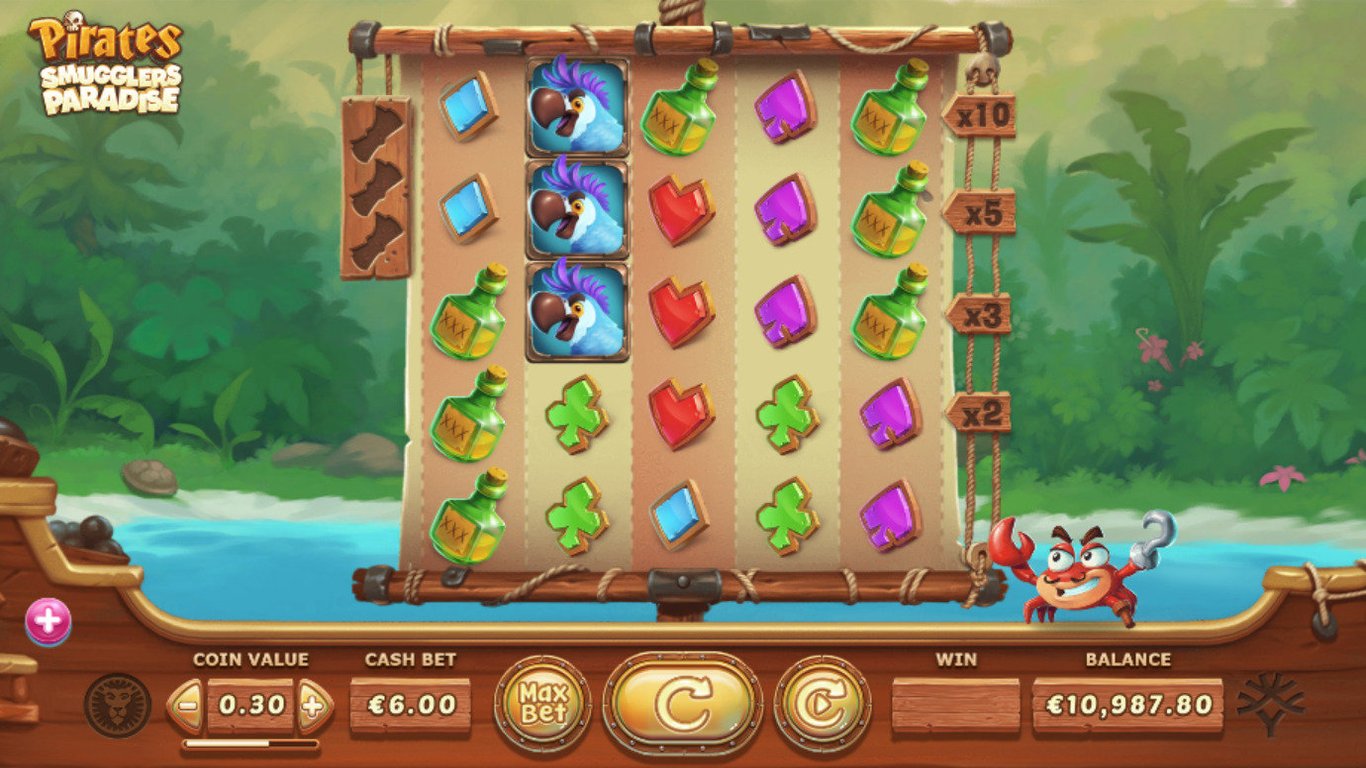 Pirates Smugglers Paradise Slot Game