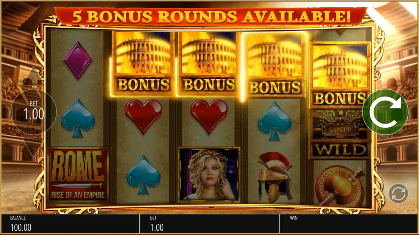 Rome: Rise of an Empire Slot Game