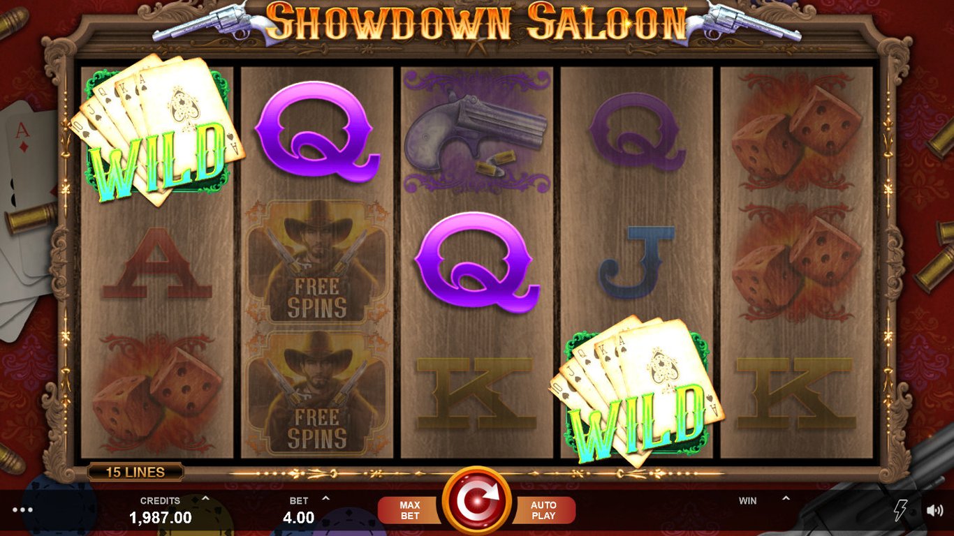 Showdown Saloon Slot Game