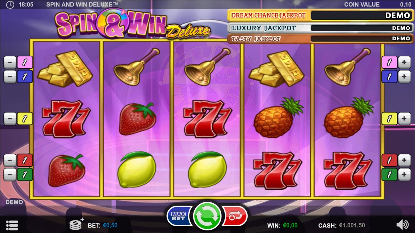 Spin and Win Deluxe Slot Game