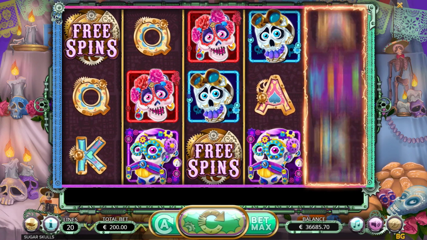 Sugar Skulls Slot Game