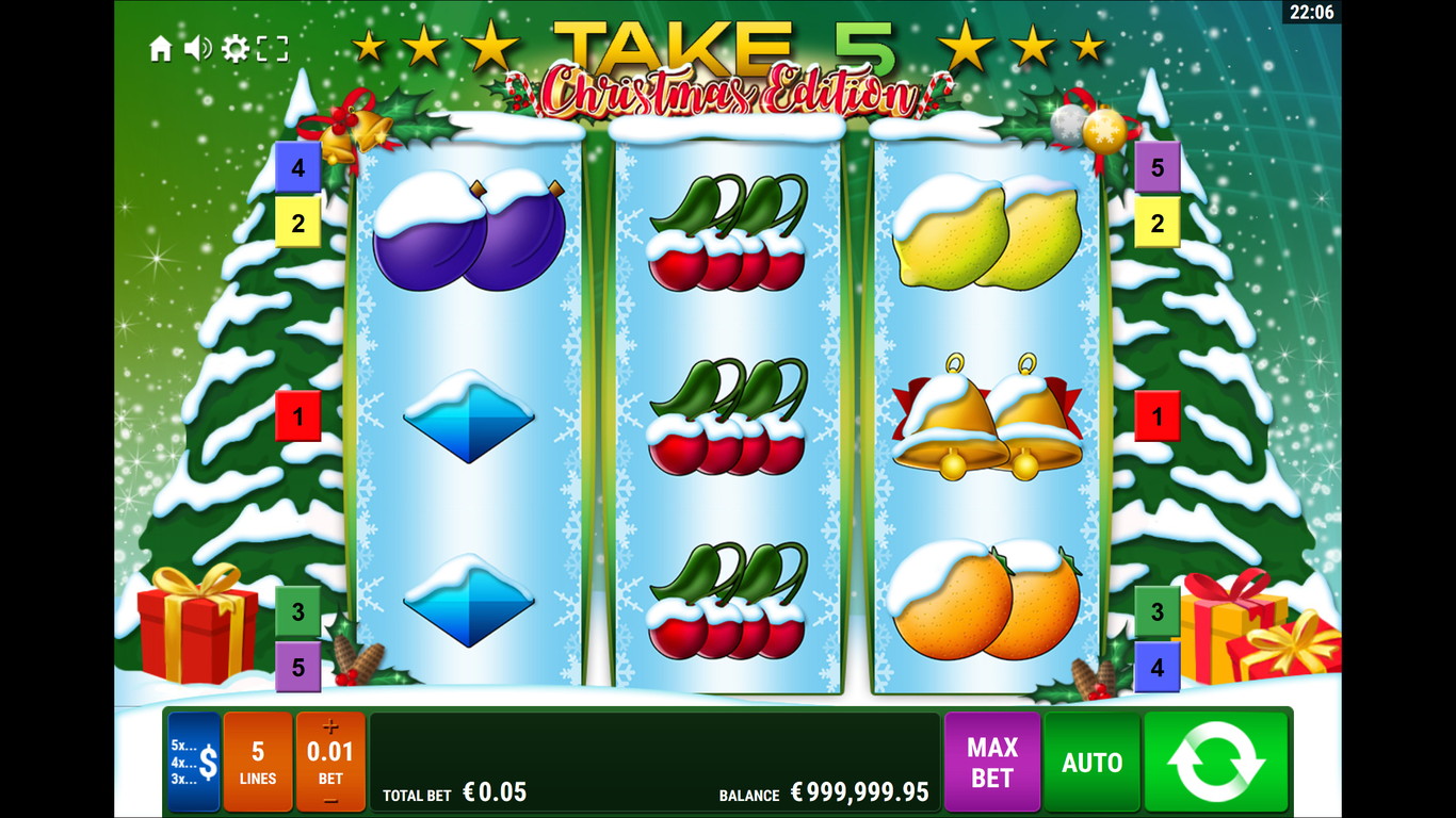 Take 5 Christmas Edition Slot Game