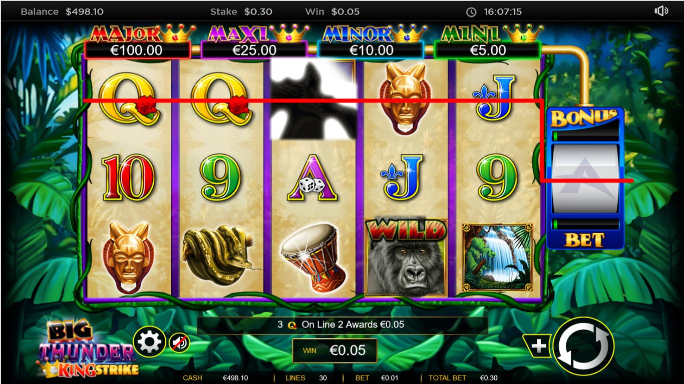 Thunder Strike MegaWays Slot Game