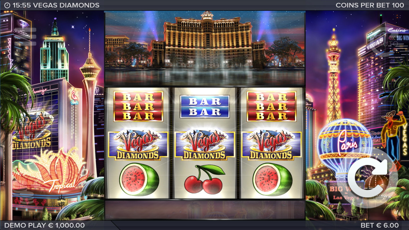 Vegas Diamonds Slot Game