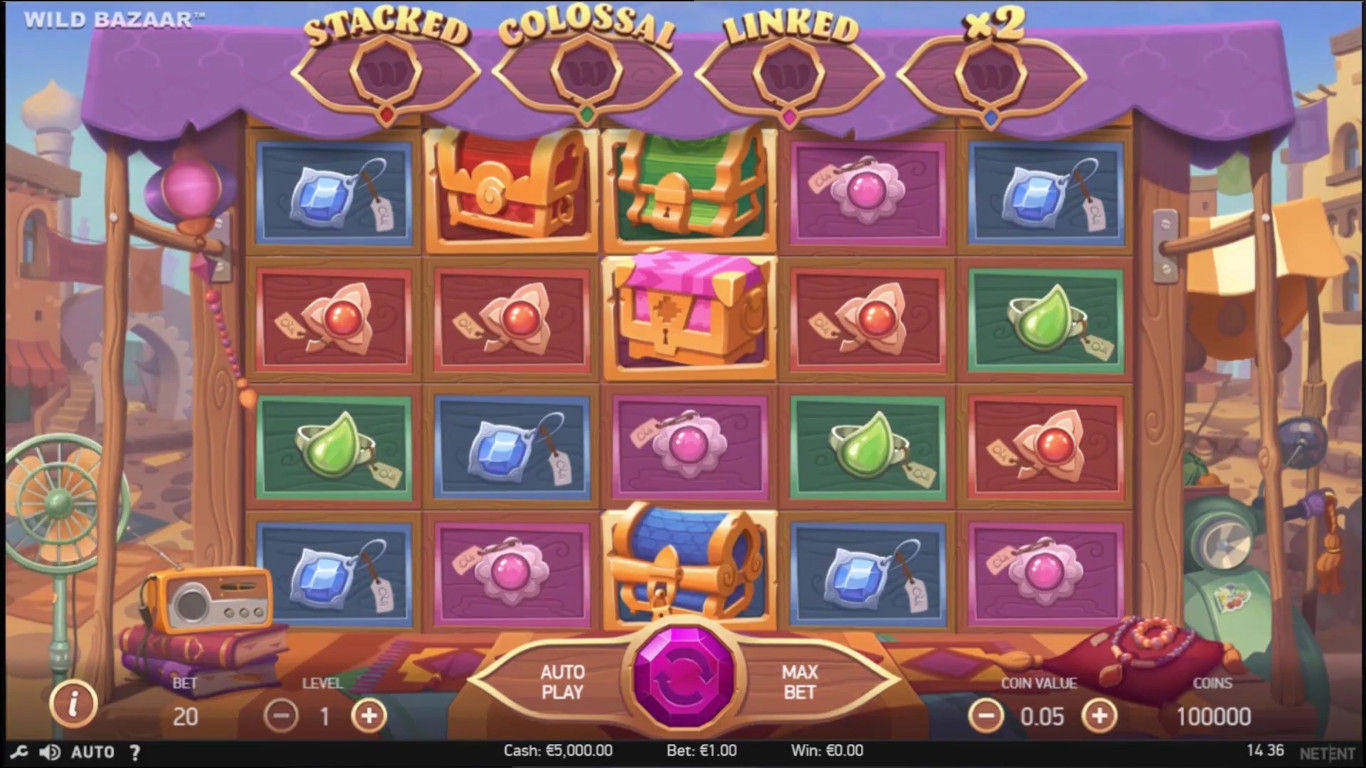 Wild Bazar Slot Game