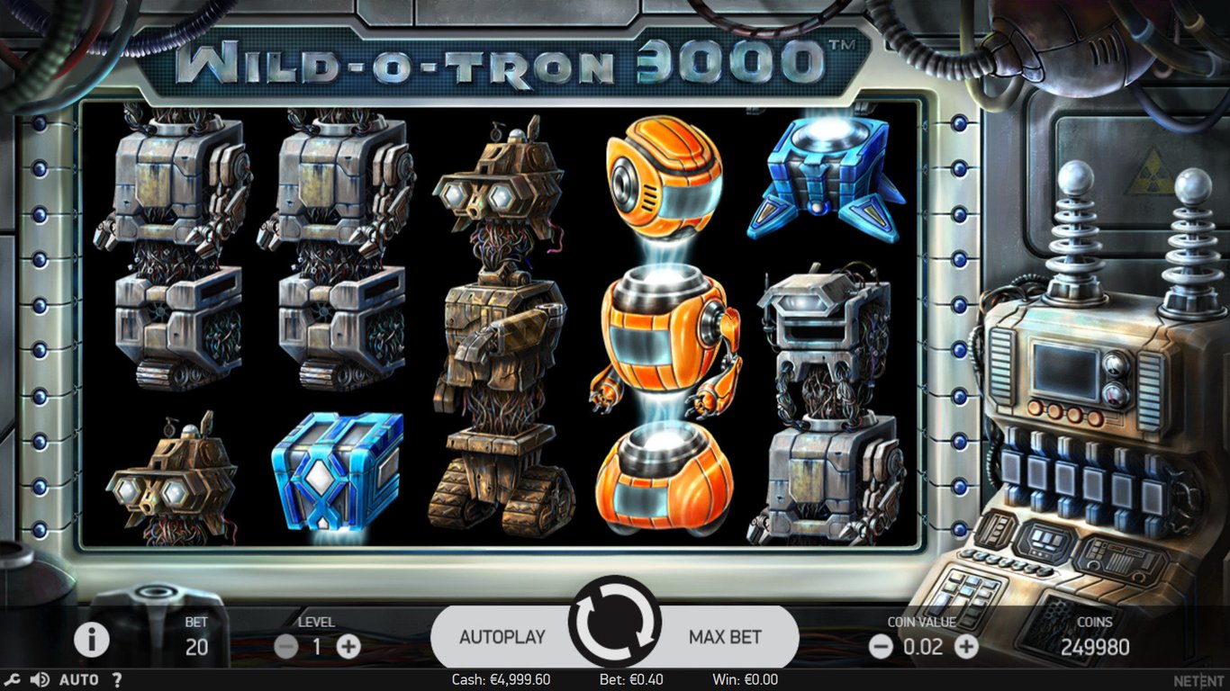 Wild-O-Tron 3000 Slot Game