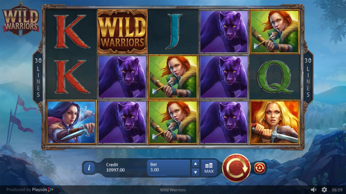 Wild Warriors Slot Game