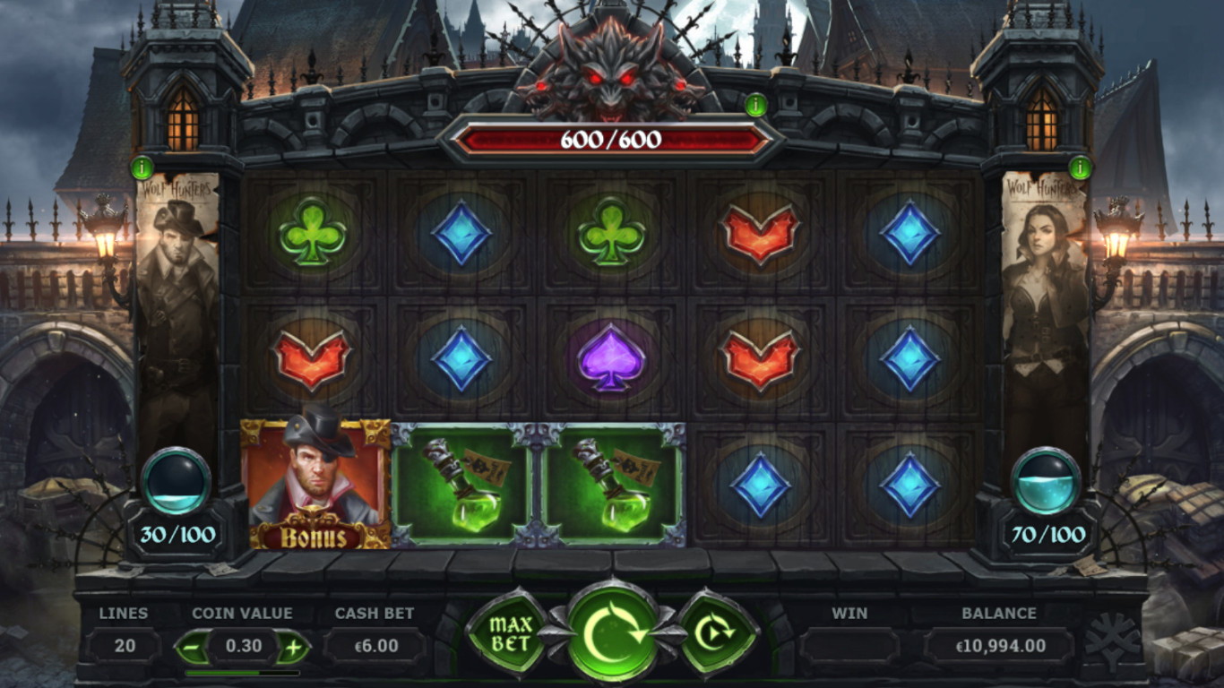 Wolf Hunters Slot Game