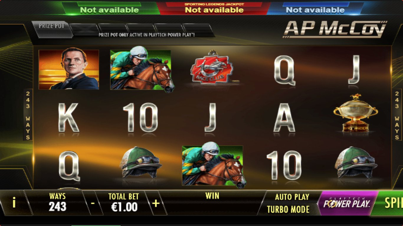 AP McCoy: Sporting Legends Slot Game