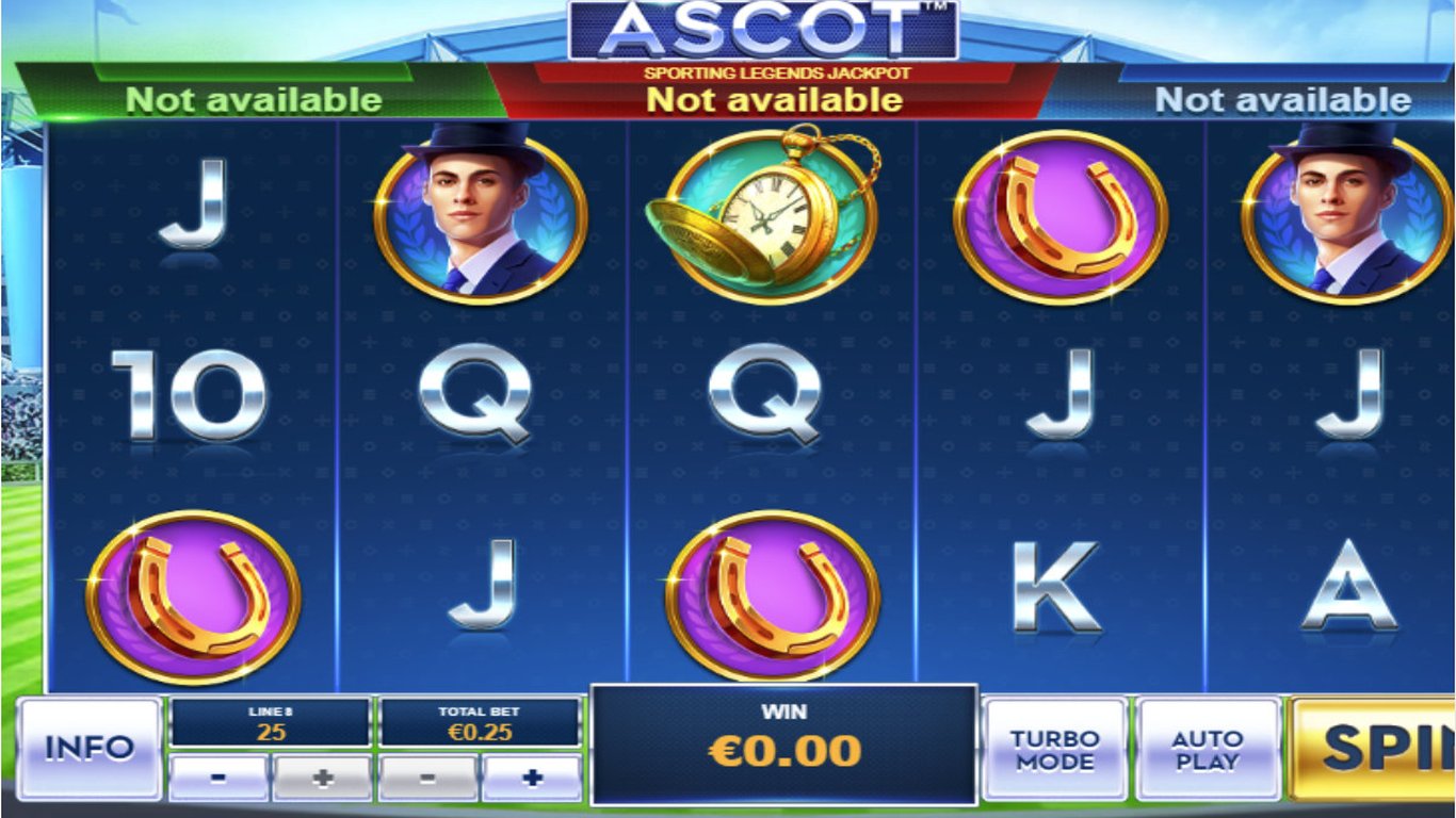 Ascot: Sporting Legends Slot Game