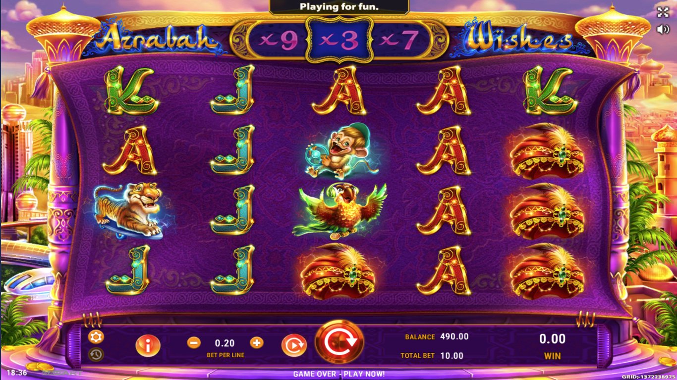 Azrabah Wishes Slot Game