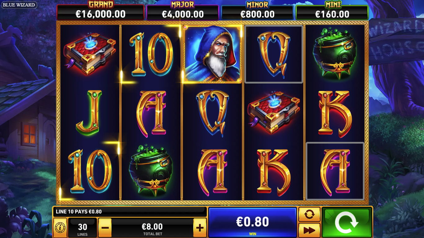 Blue Wizard Slot Game