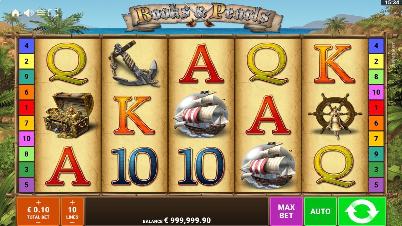 Books and Pearls Slot Game