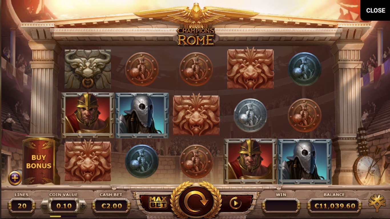 Champions of Rome Slot Game