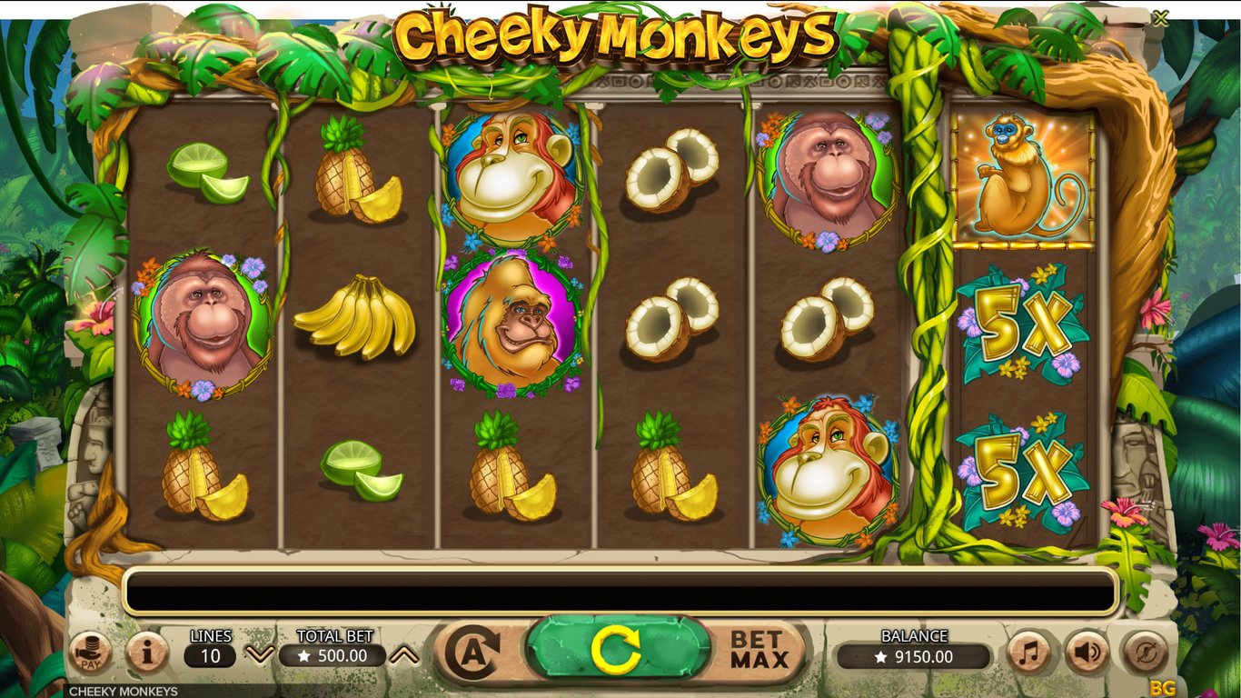 Cheeky Monkeys Slot Game
