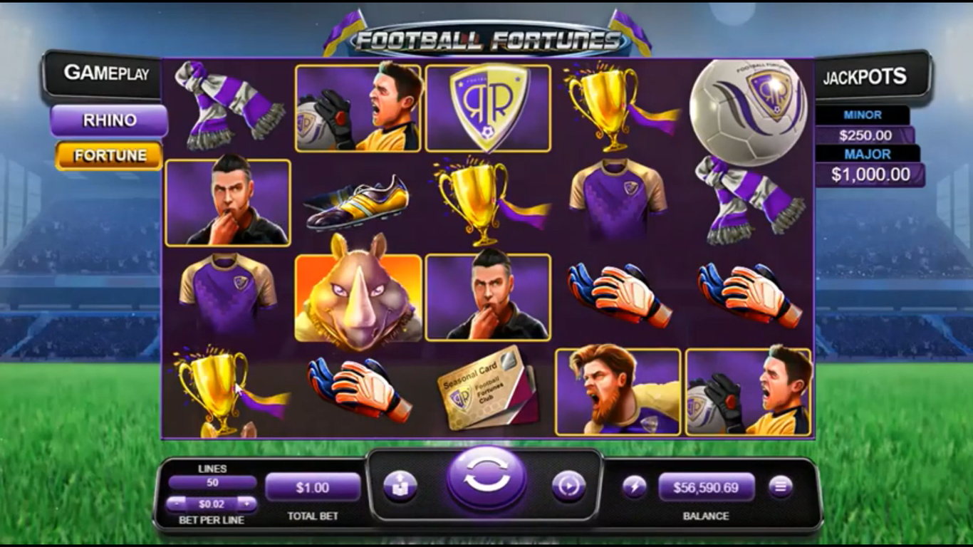 Football Fortunes Slot Game