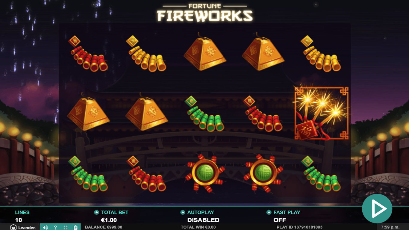 Fortune Fireworks Slot Game
