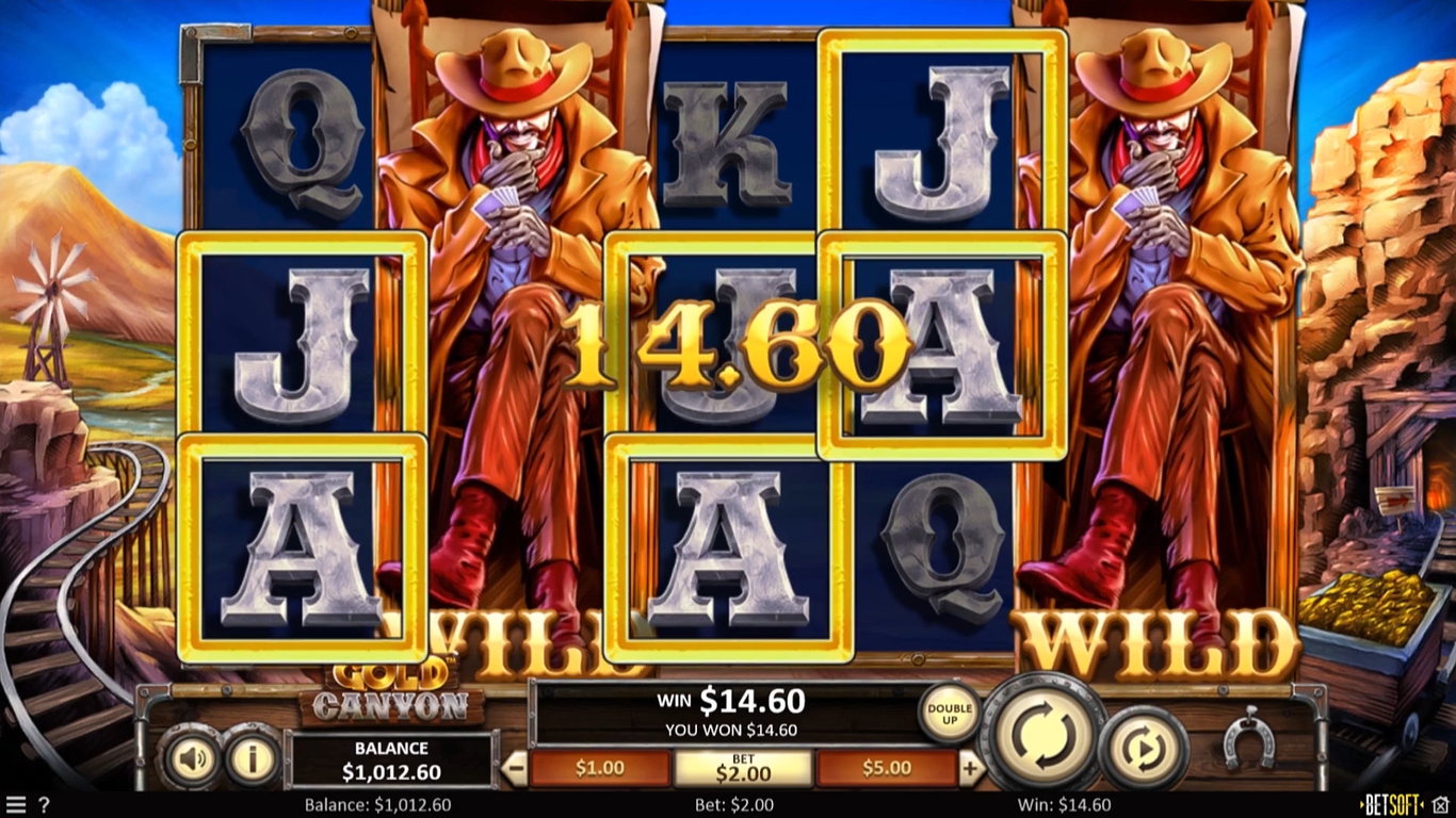 Gold Canyon Slot Game