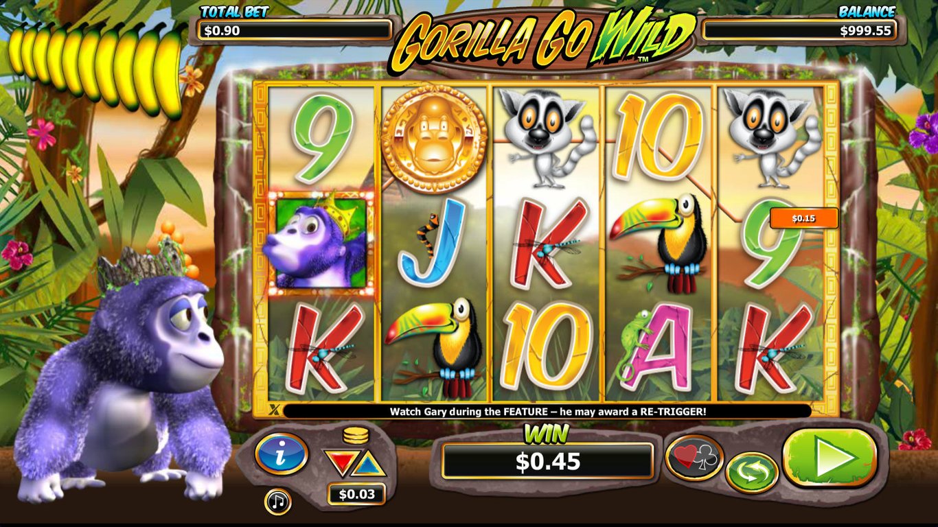 Gorilla Go Wilder Slot Game