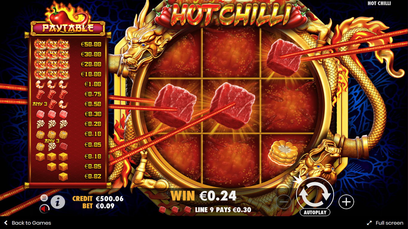 Hot Chilli Slot Game