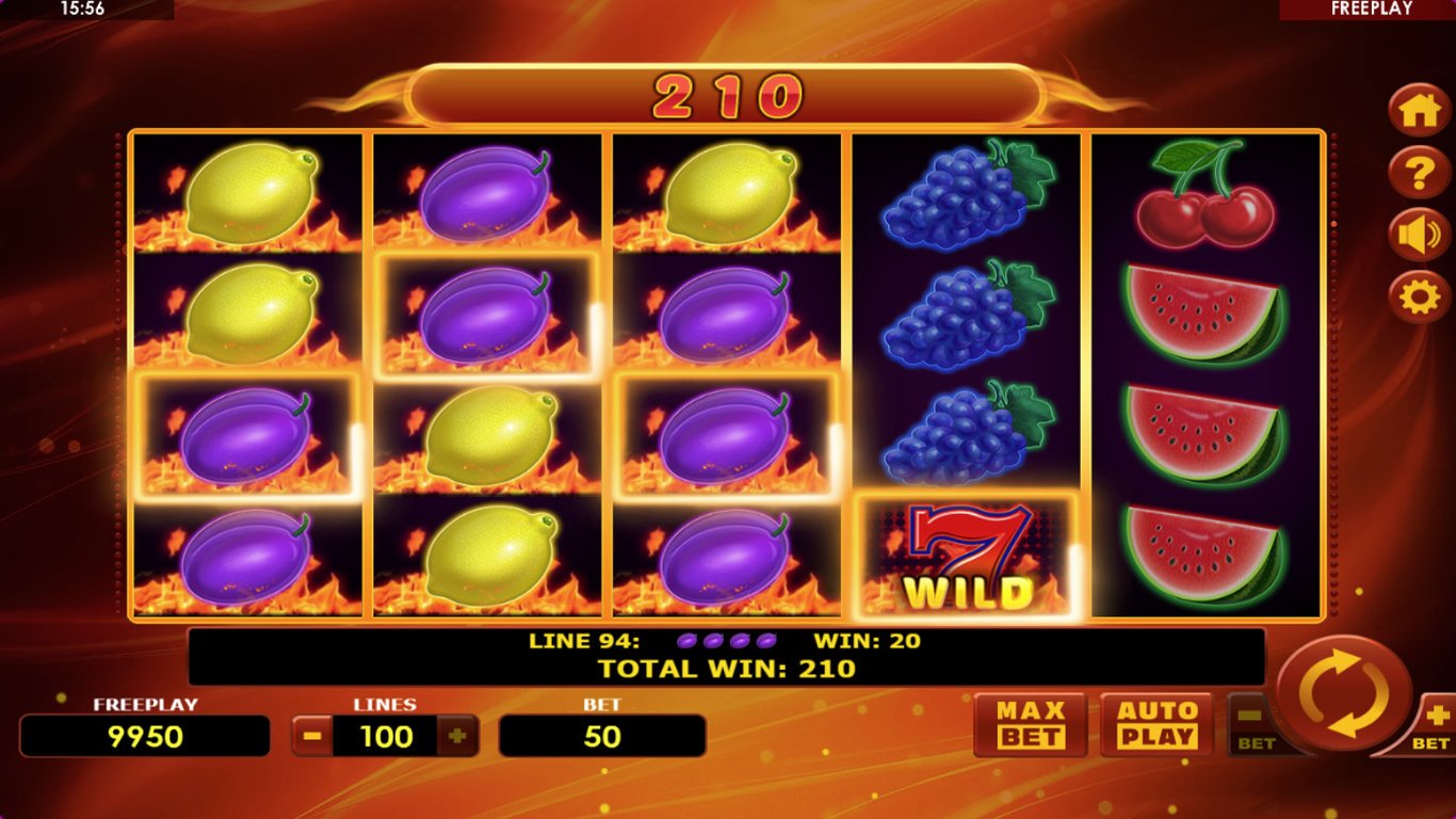 Hot Fruits 100 Slot Game