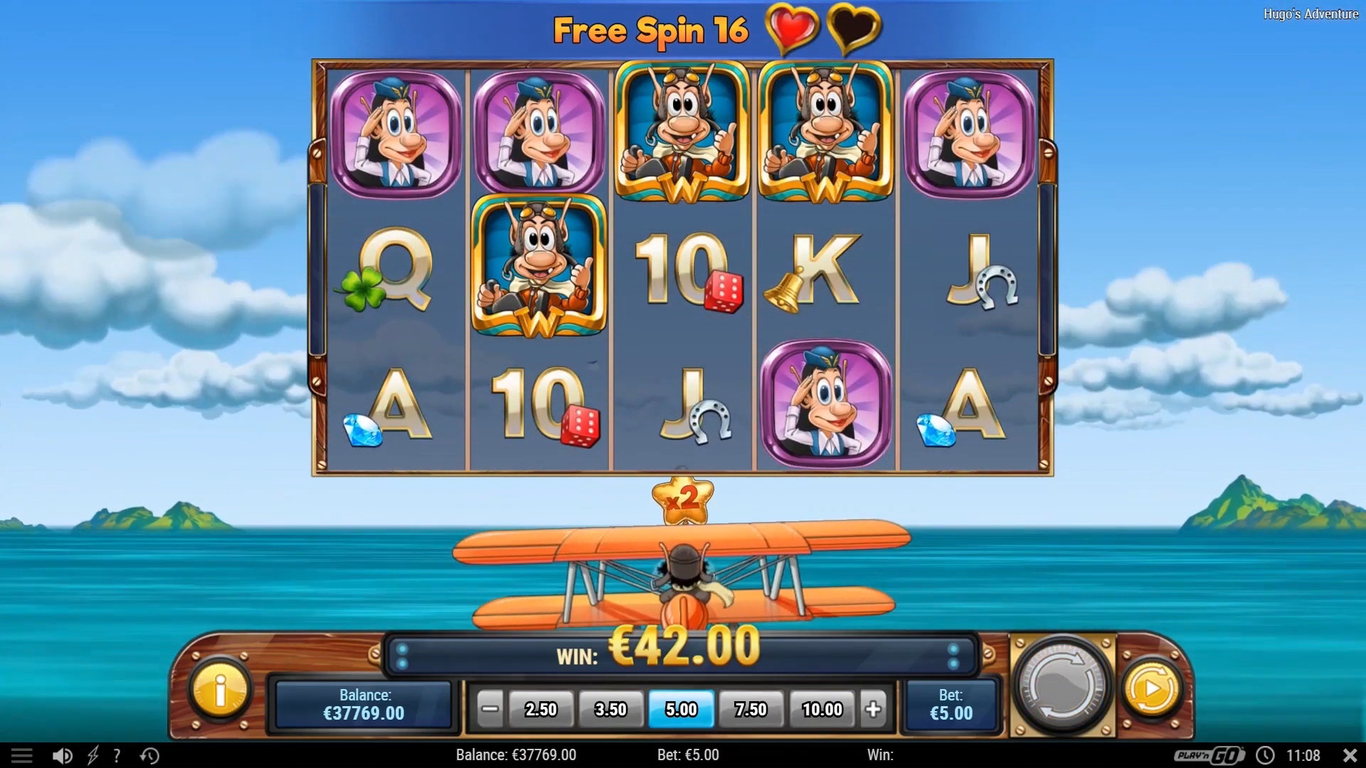 Hugos Adventure Slot Game