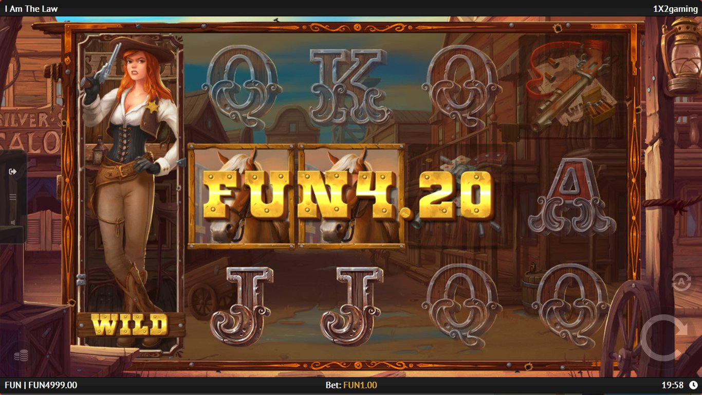 I Am the Law Slot Game