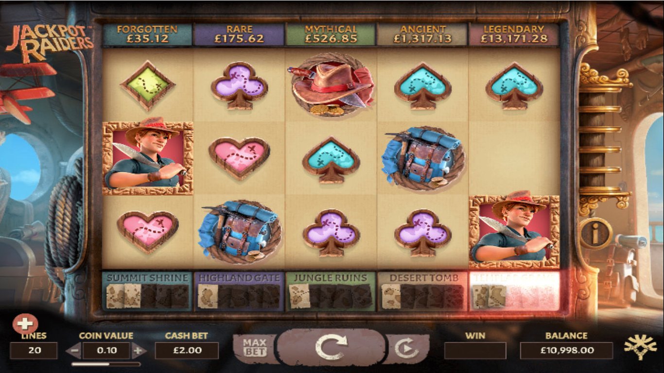 Jackpot Raiders Slot Game