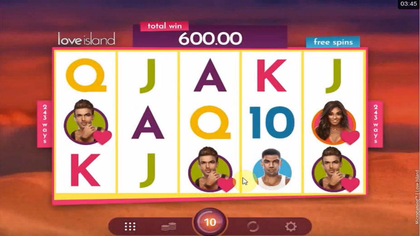 Love Island Slot Game
