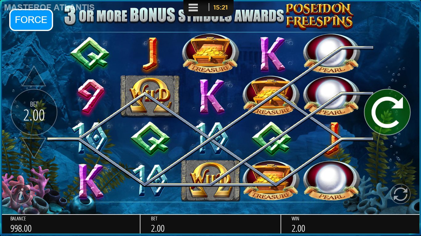 Master of Atlantis Slot Game