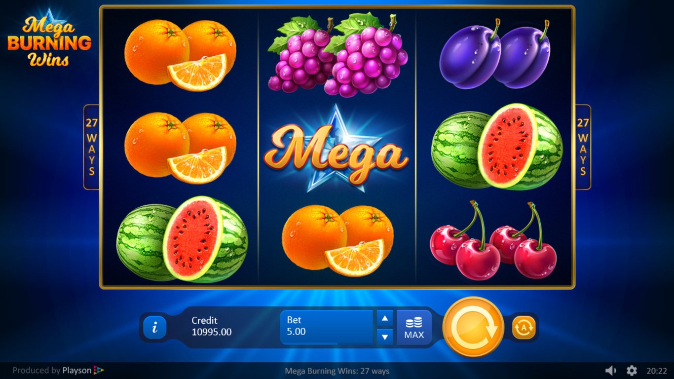 Mega Burning Wins: 27 Ways Slot Game