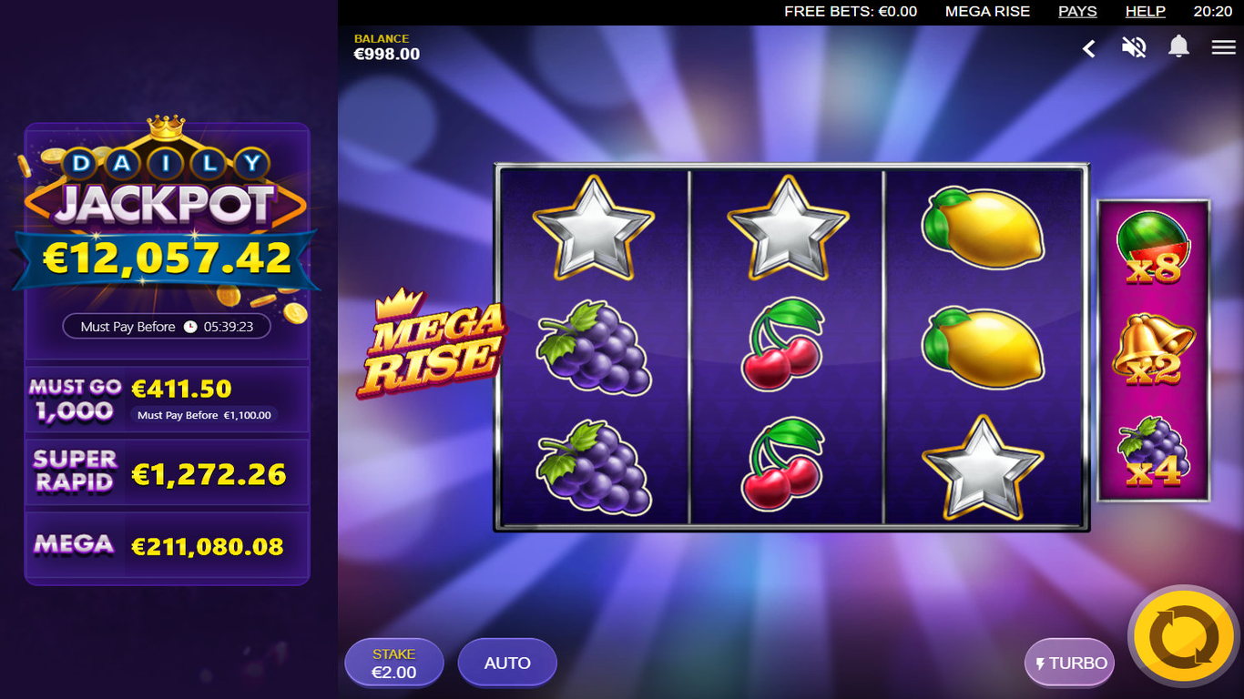 Mega Rise Slot Game
