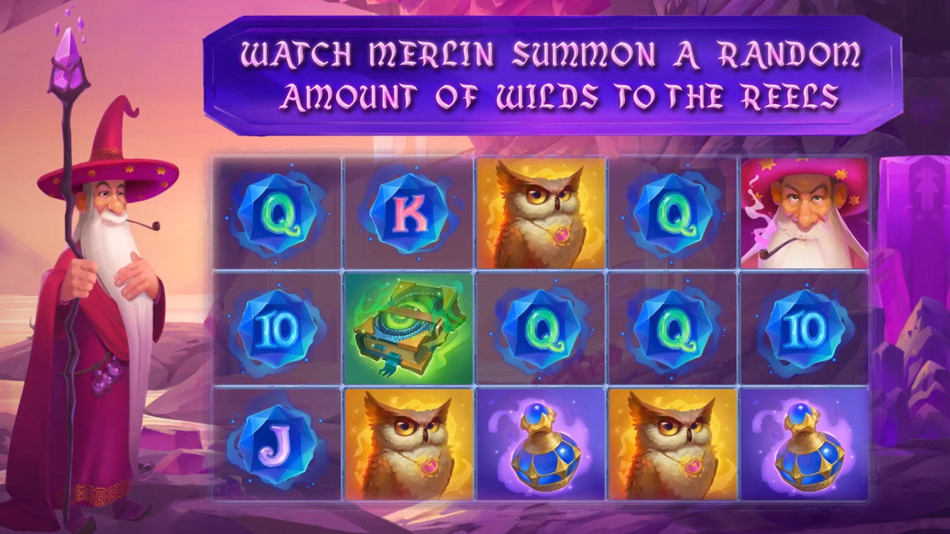 Merlins Magic Mirror Slot Game