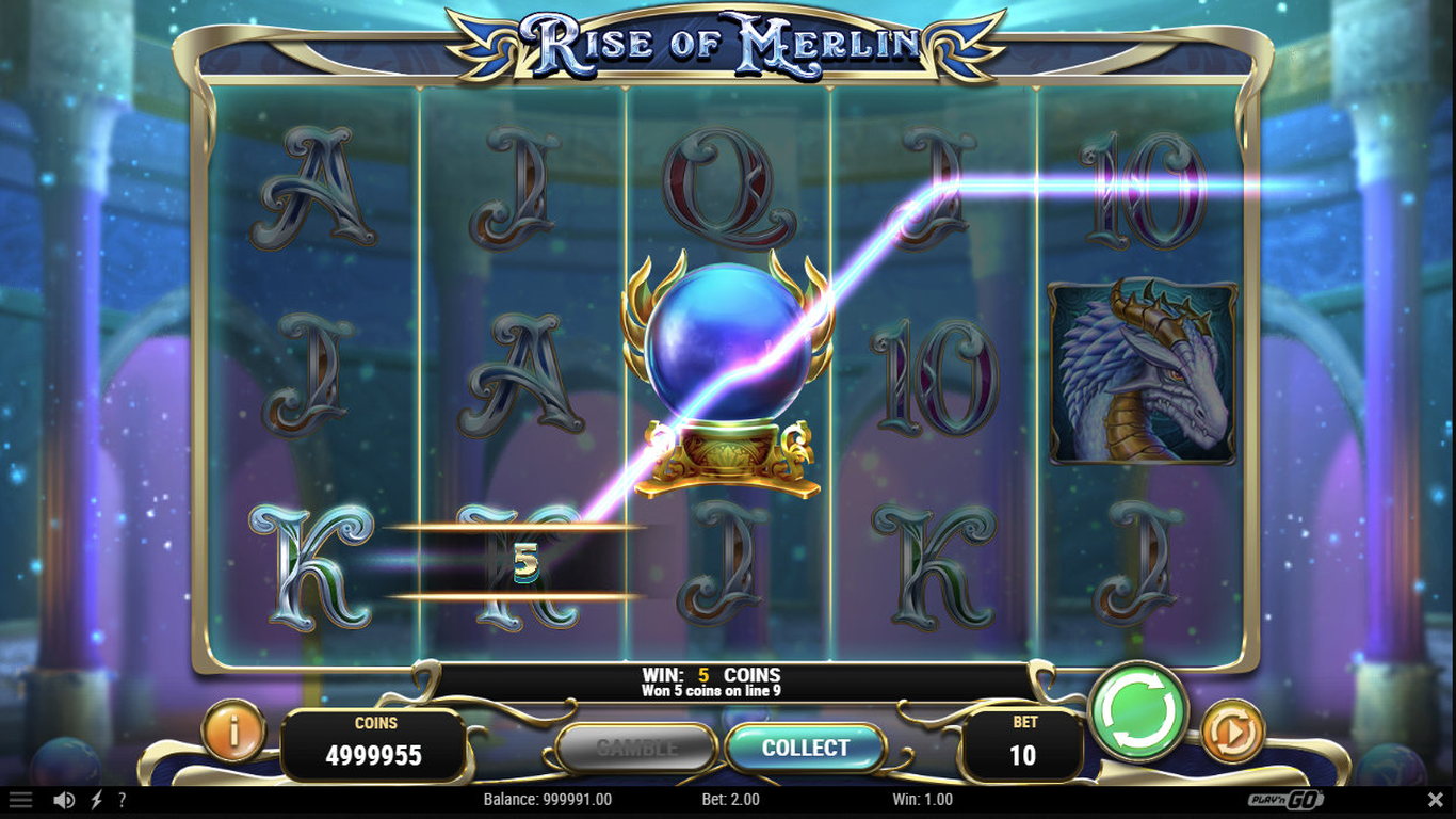 Rise of Merlin Slot Game