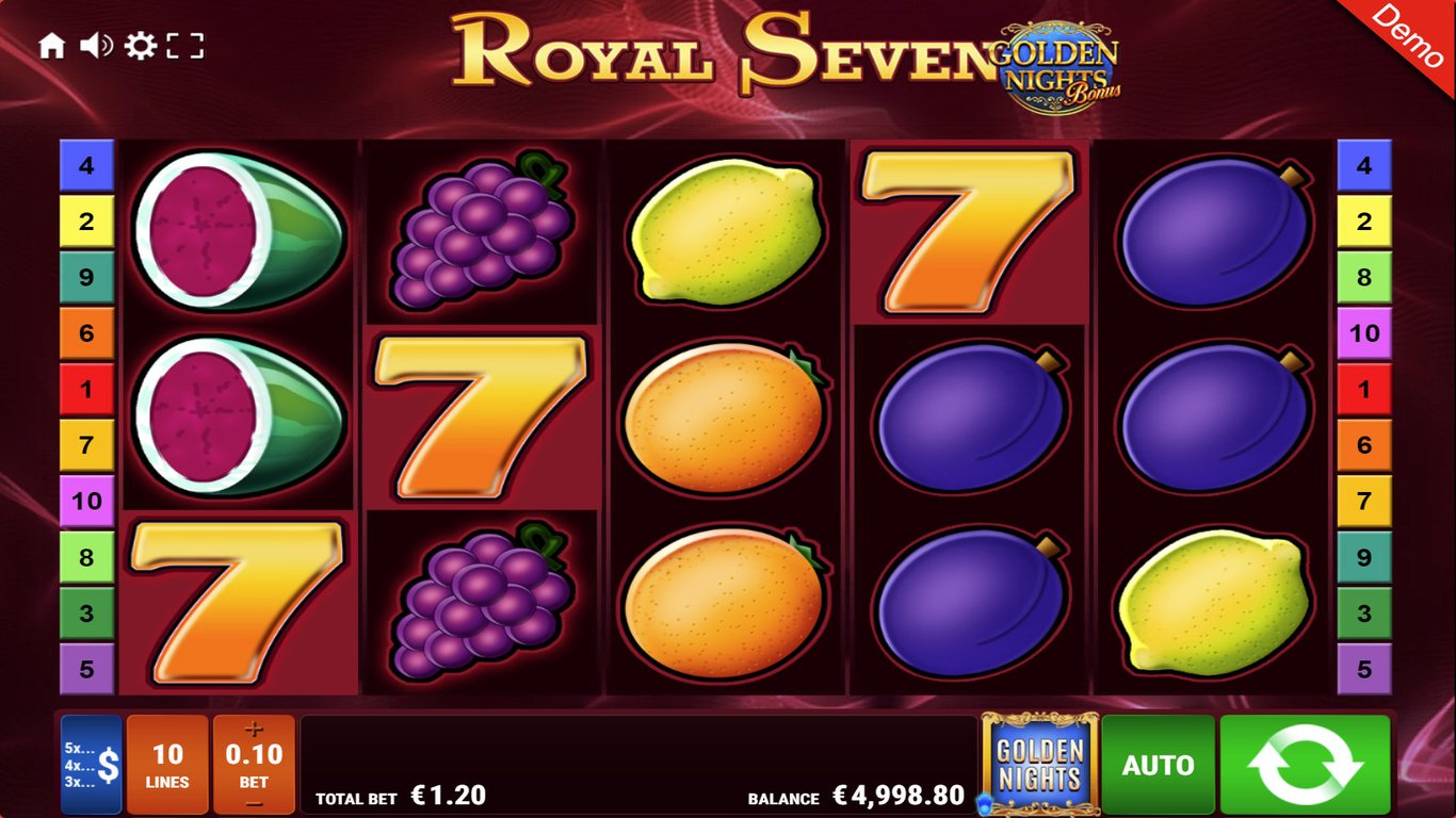 Royal Seven Golden Nights Slot Game