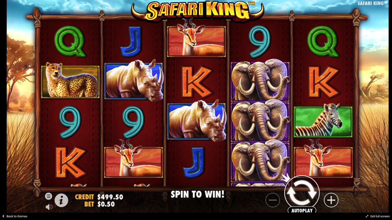 Safari King Slot Game